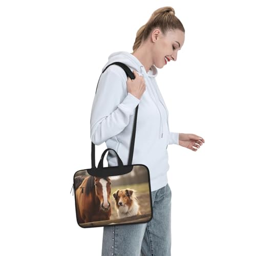 Bolso para portátil KHiry tamaño 15.6 pulgadas negro miniatura 7