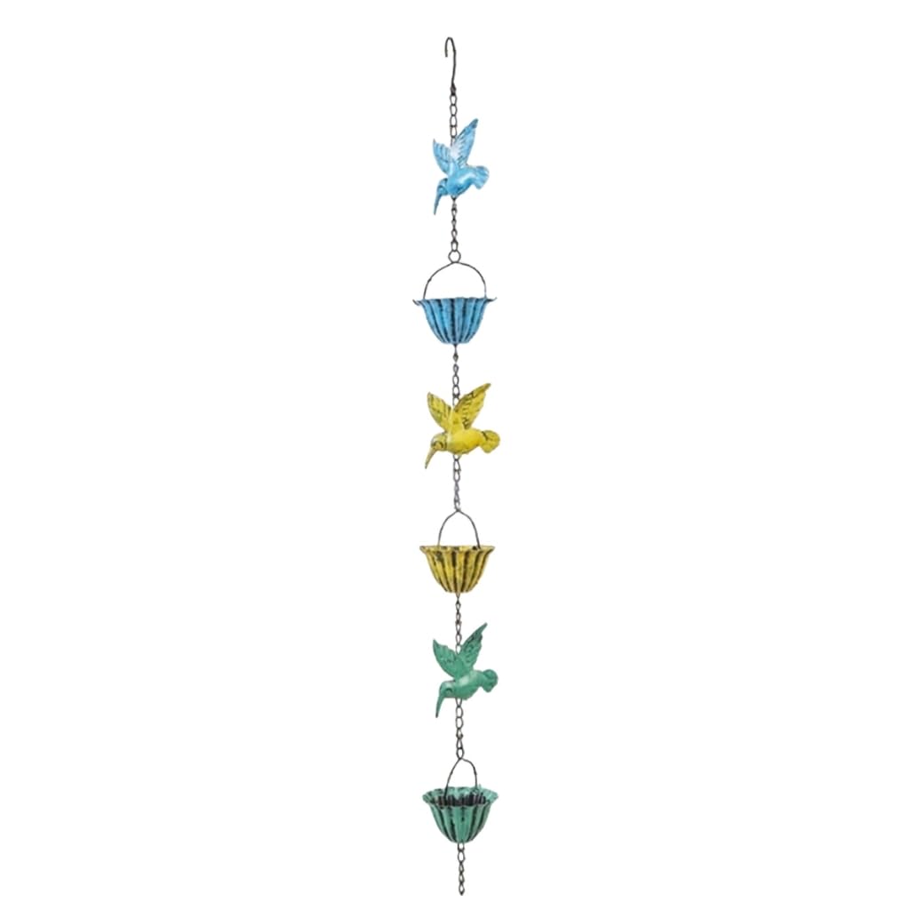 Campanelli a vento decorativi da giardino con colibrì per cortili esterni