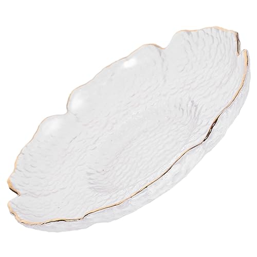 Hohopeti Piattini Trasparente Sottobicchieri Decorativi per e tè Sottobicchieri Resistenti al Calore per Tazze da tè e