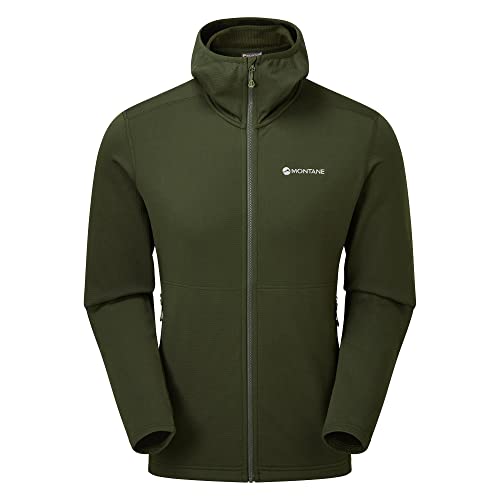 Protium Hoodie - Fleecejacke Gr M oliv