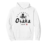Un design vintage japonais d’Osaka célébrant Dotonbori, le quartier célèbre pour son takoyaki (poulpe grillé). Un design fantastique pour les fans du Japon qui aiment le Japon, Honshu et la région du Kansai.