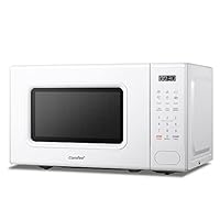 COMFEE 700w 20 Litre Digital Microwave Oven with 6 Cooking Presets, Express Cook, 11 Power Levels, Defrost, and Memory Function - White - CM-E202CC(WH)