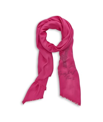 KARL LAGERFELD womens Karl in Paris Studded Lightweight Pashmina