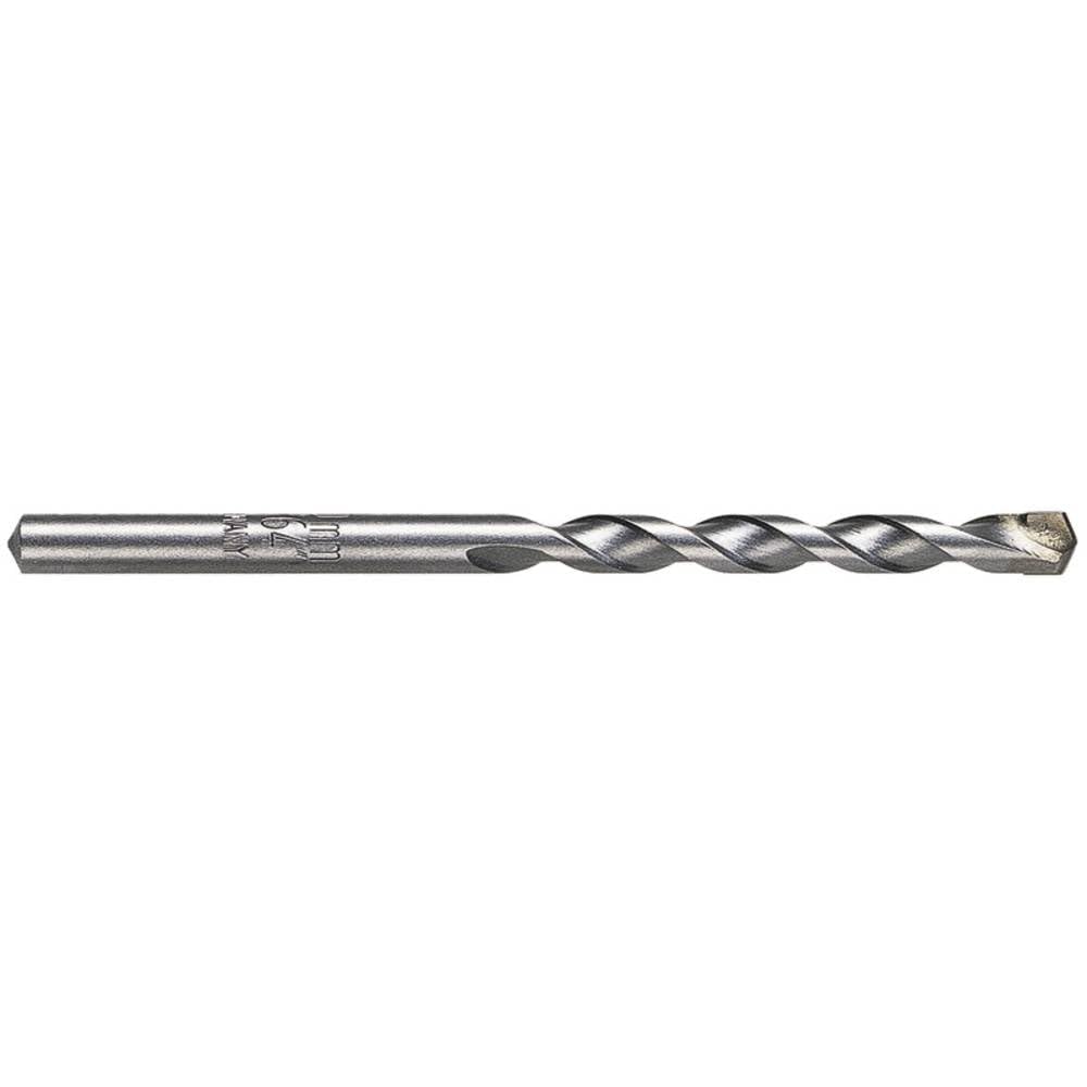 wolfcraft Broca para hormigón con filo de carburo de tungsteno, Ø 6 mm I 7746010 I Para taladrar hormigón, piedra natural y piedra artificial