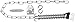 Stanley Hardware S748-263 CD1707 Chain Doorstop in Zinc plated