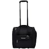 TPRC 15 Underseat Carry-On Luggage Airline Approved Personal Item with USB Charging Port, Black