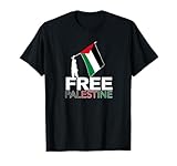 Free Palestine T-Shirt palästina Flag Free Gaza