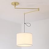 Casquillo E27: La lámpara viene dotada de un portalámparas para bombilla E27 en el interior de la pantalla de tela. Recomendamos la instalación de bombillas LED de filamentos (no está incluida) de rosca E27. Potencia máxima permitida: 60W.