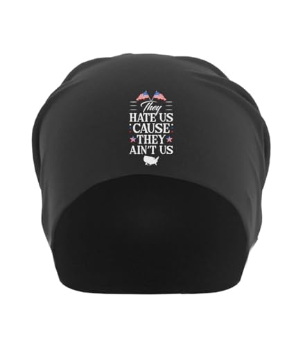 Bonnet souple coton fin noir unisexe respirant et confortable toutes saisons