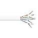 Black Box GigaTrue Plus CAT6 Solid Bulk Cable, 4-Pair, UTP, Plenum, 1000-ft. (304.8-m), White