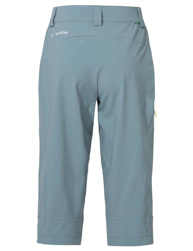 VAUDE Wanderhose Damen Farley Stretch Capri Hose III, Nordic Blue, 34 – Ansicht 3