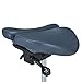Master Massage Berkeley Ergonomic Split Style Saddle Stool in Royal Blue