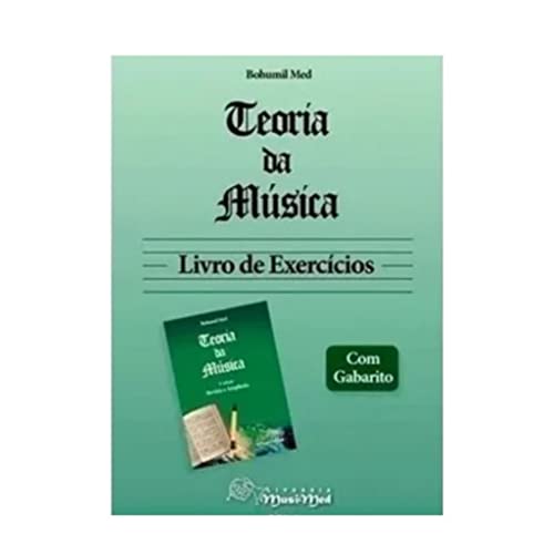 Teoria Da Música - Bohumil Med (Kit 2 Livros)