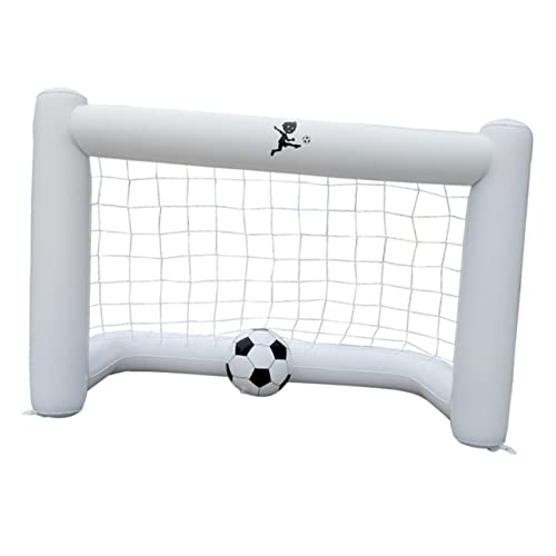 UKCOCO Porteria De Futbol Hinchable Red De Balones De Fútbol Porteria De Futbol Inflable Neto Largo Red De Fútbol Porterias De Futbol para Patio Redes GOL Grande Juguetes De Fútbol