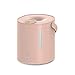 Hogar humidificador 2.8L Silencio Aire Purificador de Agua Ah aromaterapia máquina Adecuada for el Dormitorio de Las Mujeres Embarazadas y bebés (Color : Pink, Style : Filter+Essential Oil Model)