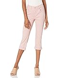 Rafaella Women's Petite Slim Fit Denim Capri, Sherbet, 6P