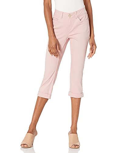 Rafaella Women's Petite Slim Fit Denim Capri