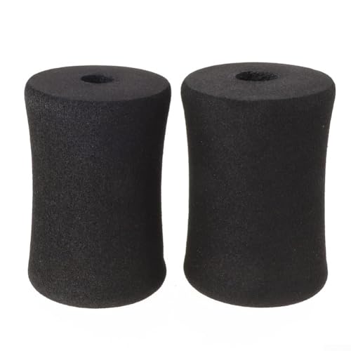 Foam Foot Pads Rollers Sets, reemplazo de alta densidad para máquinas de extensión de piernas, comodidad duradera para tubos de 22-25mm miniatura 2