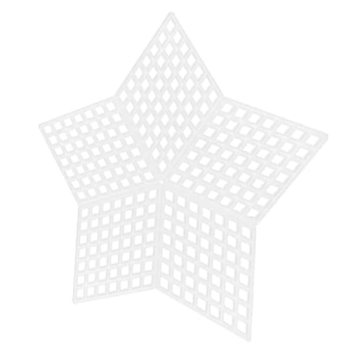 Gogogmee 10piezas Malla Plástica Tejida Unidades Para Hacer Bolsas Lona De Costura y Manualidades