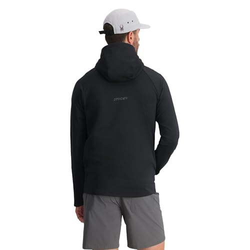 Spyder Men's Gridweb Fleece Hoodie2