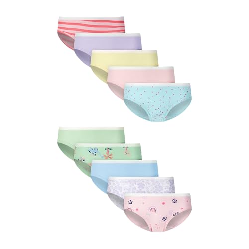 Image of Hanes Girls' Hanes Girls' 20-pack Tagless Cotton Brief Panties