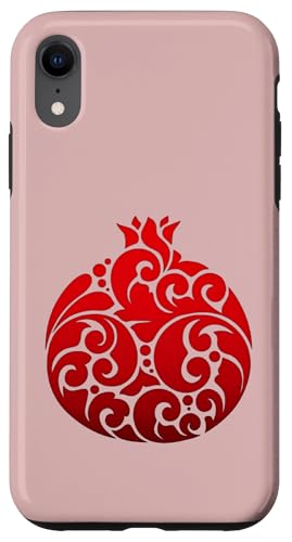 Yalda - Símbolo de Granada Persa del solsticio de Invierno iraní Carcasa para iPhone XR