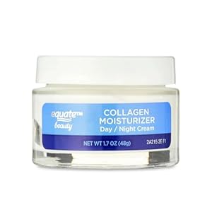 Equate Beauty Collagen Moisturizer Day/Night Cream, 1.7 oz