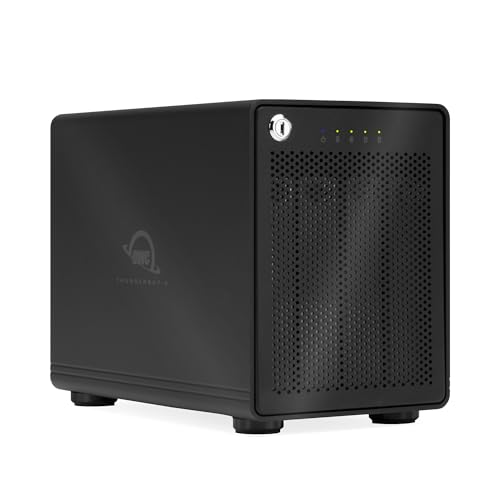 OWC ThunderBay 4 RAID 5 4ベイ 外付けドライブ Thunderbolt 3 ポートx2搭載