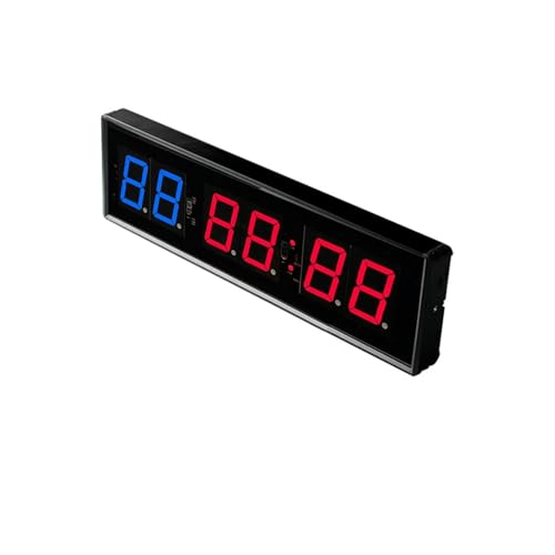 Temporizador de intervalos, pantalla Digital portátil, temporizador de cuenta regresiva, cronómetro de entrenamiento, cronómetro for garaje, deportes y Fitness