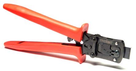 63811-6000 - Crimp Tool, Ratchet, Molex MX150 33001 & 33012 Series 22-18AWG Socket Contacts, T9999 Series