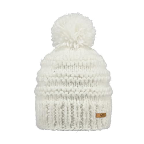 Barts Beanie Jasmin Gorros de Esquiar Punto (Talla única - Blanco Crema)