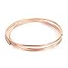 MHUI Capillare per Tubi in Rame per Condizionamento d'Aria, OD X ID 1,6X0,6mm Tubi Cavi in Rame Morbido Puro (35,2 Once),1.6X0.6mm(OD X ID)