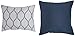 Amazon Basics 10-Piece Bed-in-a-Bag - Soft, Easy-Wash Microfiber - King, Sea Foam Medallion