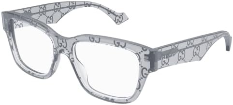 Gucci Eyeglasses GG 1428 O- 011 Grey/Transparent 55mm