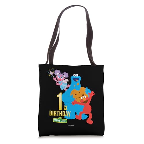 Bolsa tote de cumpleaños número 1 de Sesame Street miniatura 1
