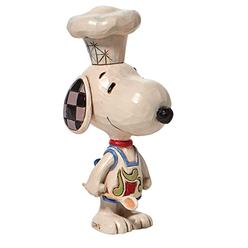 Enesco Mini Figurine Snoopy Chef – Peanuts par Jim Shore