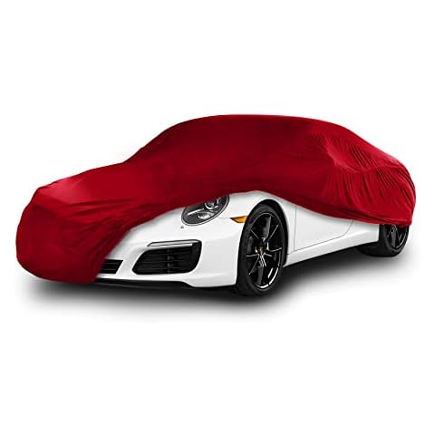 Funda de Coche Cosmos Roja para Uso Interior Cover