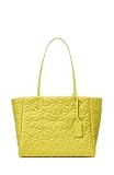 kate spade new york Tilly Quilted Fabric Medium Tote, Olivine