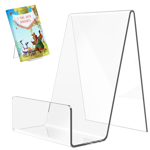 6 Pack Acrylic Display Stand for Books and Art