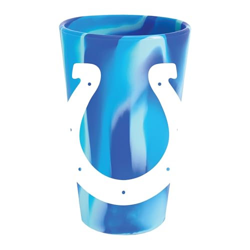 WinCraft Indianapolis Colts 16oz. Fashion Silicone Pint Glass