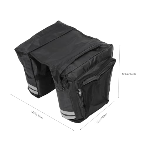 Sacoche vélo double capacité spacieuse imperméable pour vélo de montagne