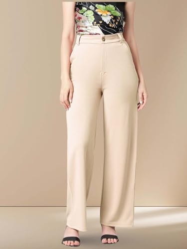 Image of KOTTY Women's Lightweight Loose Fit Casual Wear Pants