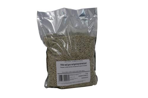 Pfeffer weiß ganz, 1kg