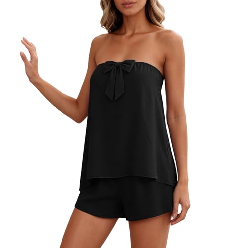 Ensemble d'été deux pièces tenue légère femme anti-chaleur fluide
