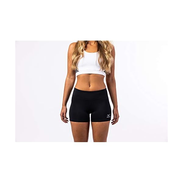 Mizuno-Victory-35-Inseam-Volleyball-Short Mizuno Victory 3.5" Inseam Volleyball Shorts Black , Medium