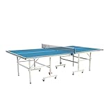 Vollint BigBounce Table Tennis Tables, Outdoor, Indoor, 3/4 Lite size tables, Ping Pong Equipment for Families, Foldable & Easy to Store, Accessories Included, Solid Steel Frame (Indoor)