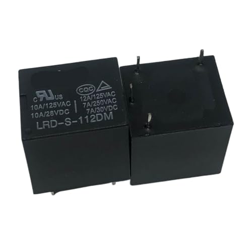 Relé LRD-S-112DM de 12V y 4 pines para solucionar fallos de encendido en circuitos