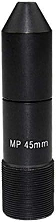 HD Pinhole Security CCTV IP Camera Lens,2.0Megapixel 45mm Pinhole Surveillance Cameras Lens,M12 Mount,Image Format 1", F1.6, Fixed Iris,Long Viewing Distance,for Security Video Cameras