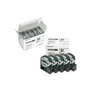 KING JIM　TEPRA テプラ　12mm　18mm  24mm 白　各5個 KING JIM TEPRA テプラ 12mm 18mm 24mm 白 各5個 Amazon
