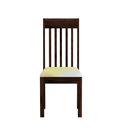 Image of Furniture Solid Sheesham Wood Dining Chairs Set of 2 for Kitchen & Dining Room - Walnut Finish